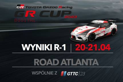 Wyniki TOYOTA GR CUP DIGITAL 2023 po 1. rundzie